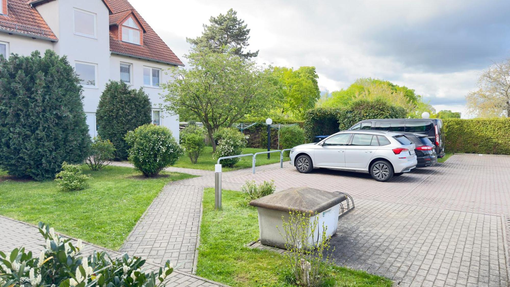 Fewo Am Park - 4P, Boxspringbett, Balkon, Smarttv, Gesundbrunnen, Familienfreundlich Halle  Exterior photo